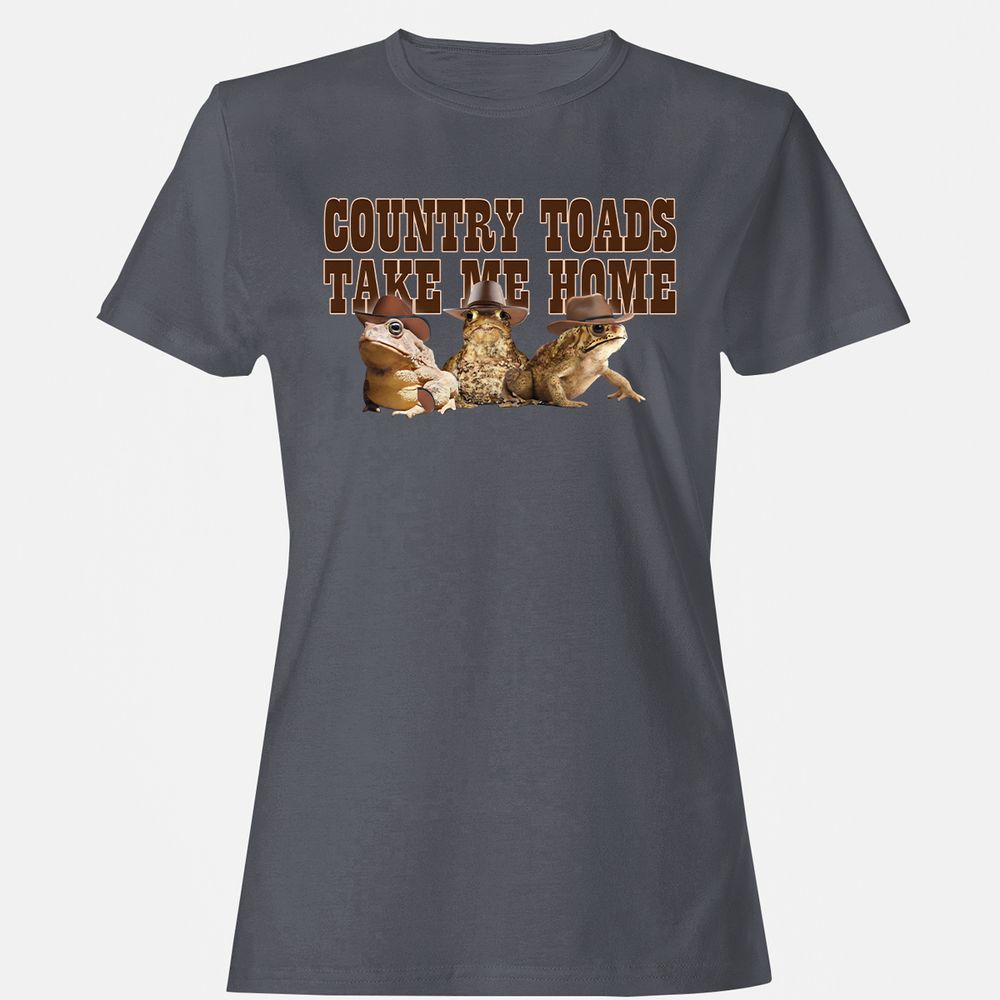 Country Toads Take Me Home - Dark Heather - 5