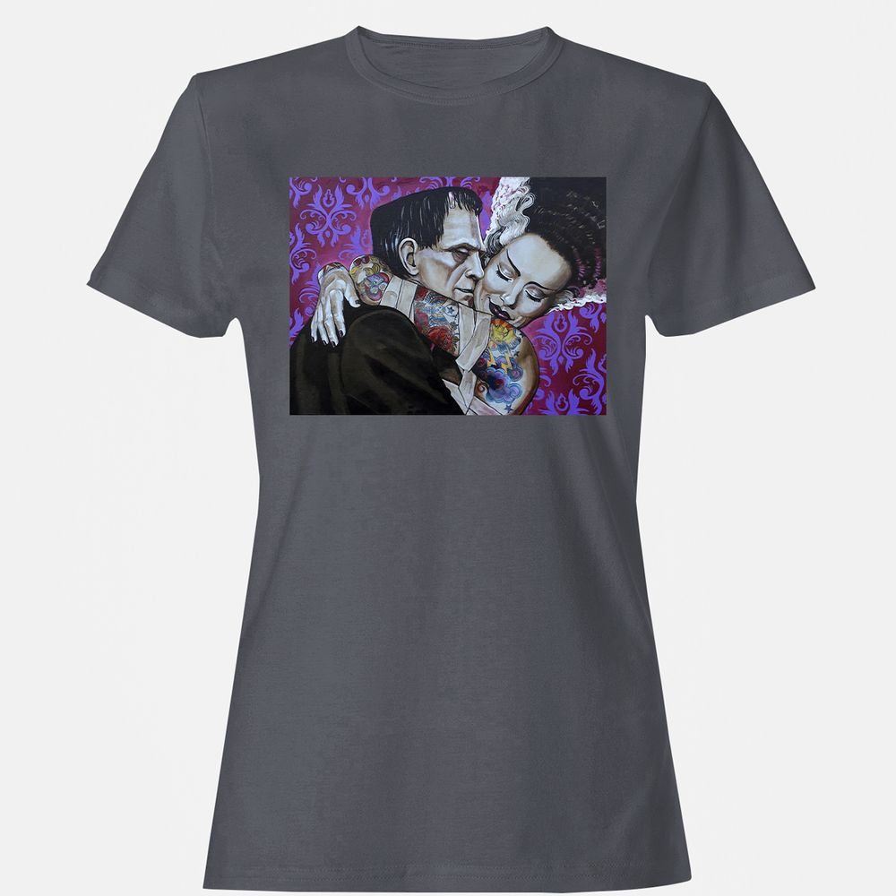 Women's T-Shirt - SC2UB827 - Dark Heather - 5