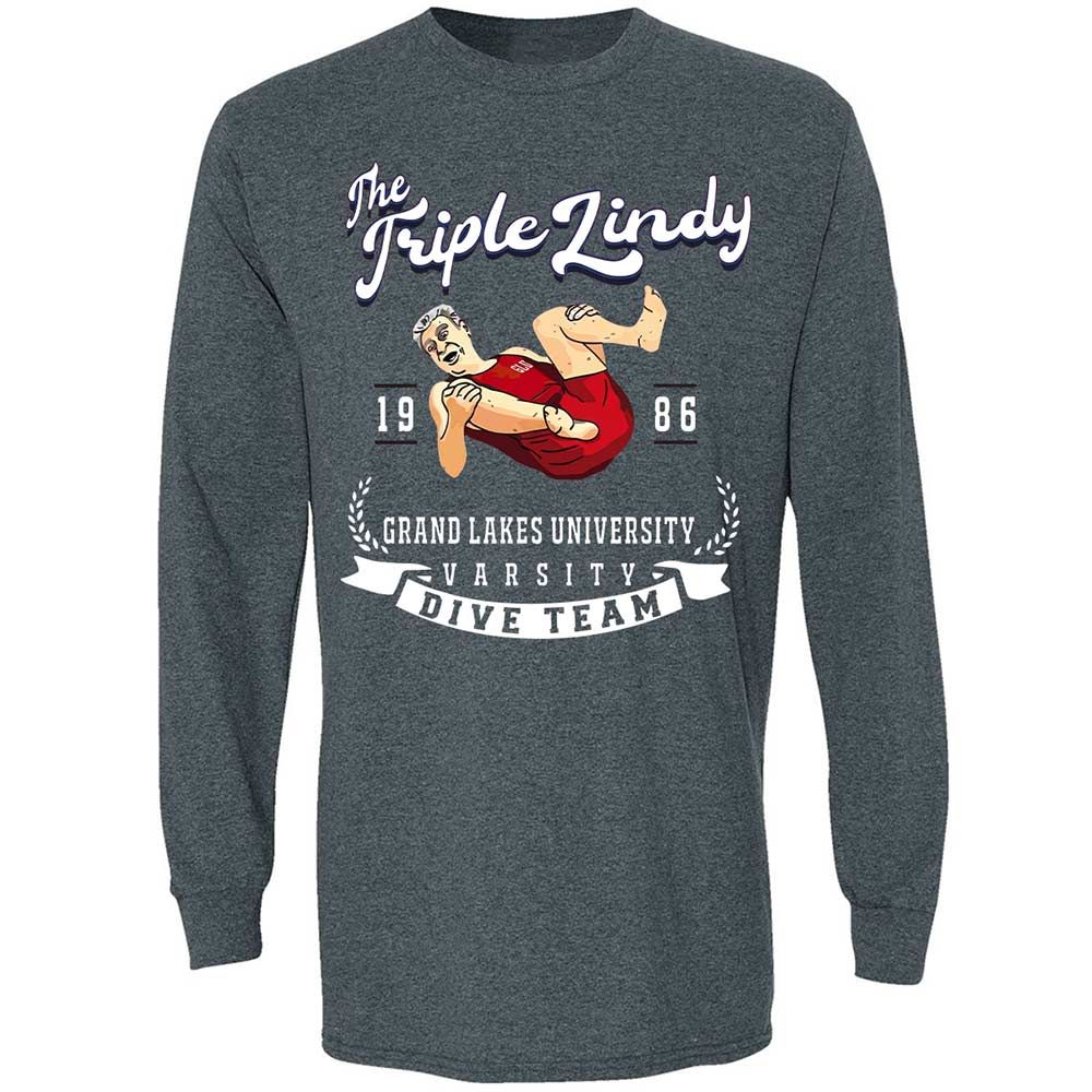 Long Sleeve T-Shirt - D7S49Q59 - Dark Heather - 5