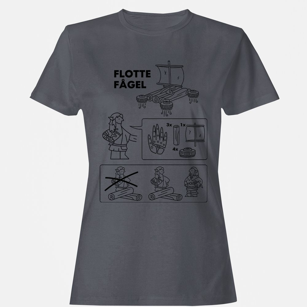 Women's T-Shirt - 3WZLPV9F - Dark Heather - 5