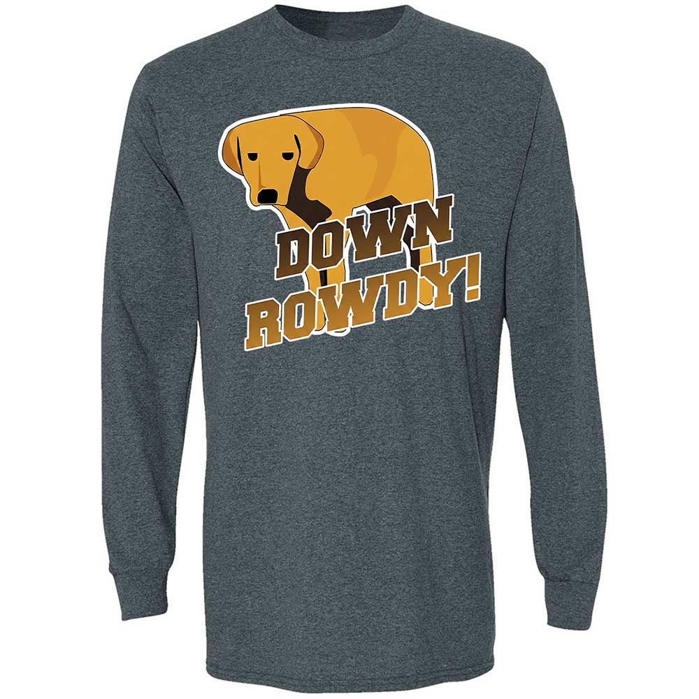 Long Sleeve T-Shirt - SD38CA9Q - Dark Heather - 5