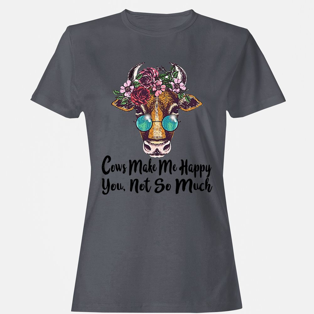 Women's T-Shirt - J2KMGZVL - Dark Heather - 5
