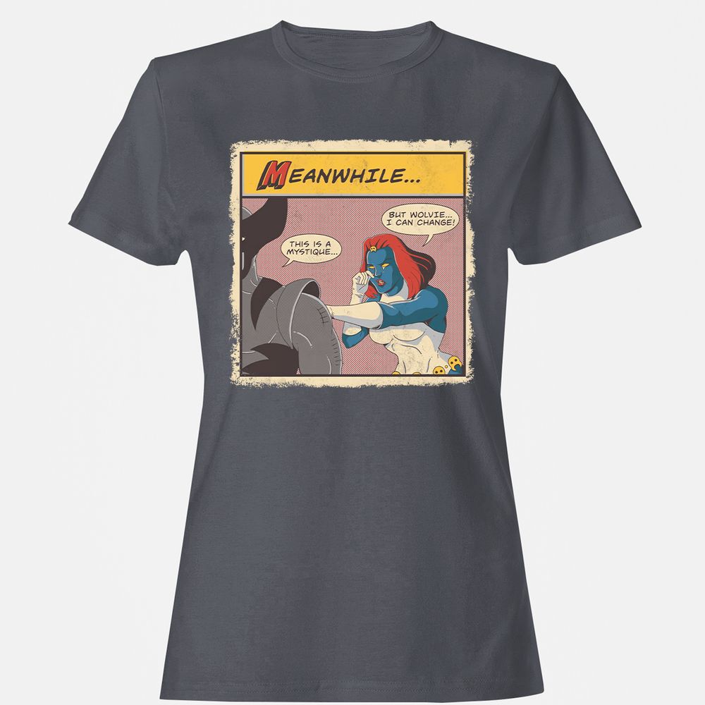 Women's T-Shirt - J946ECBQ - Dark Heather - 5