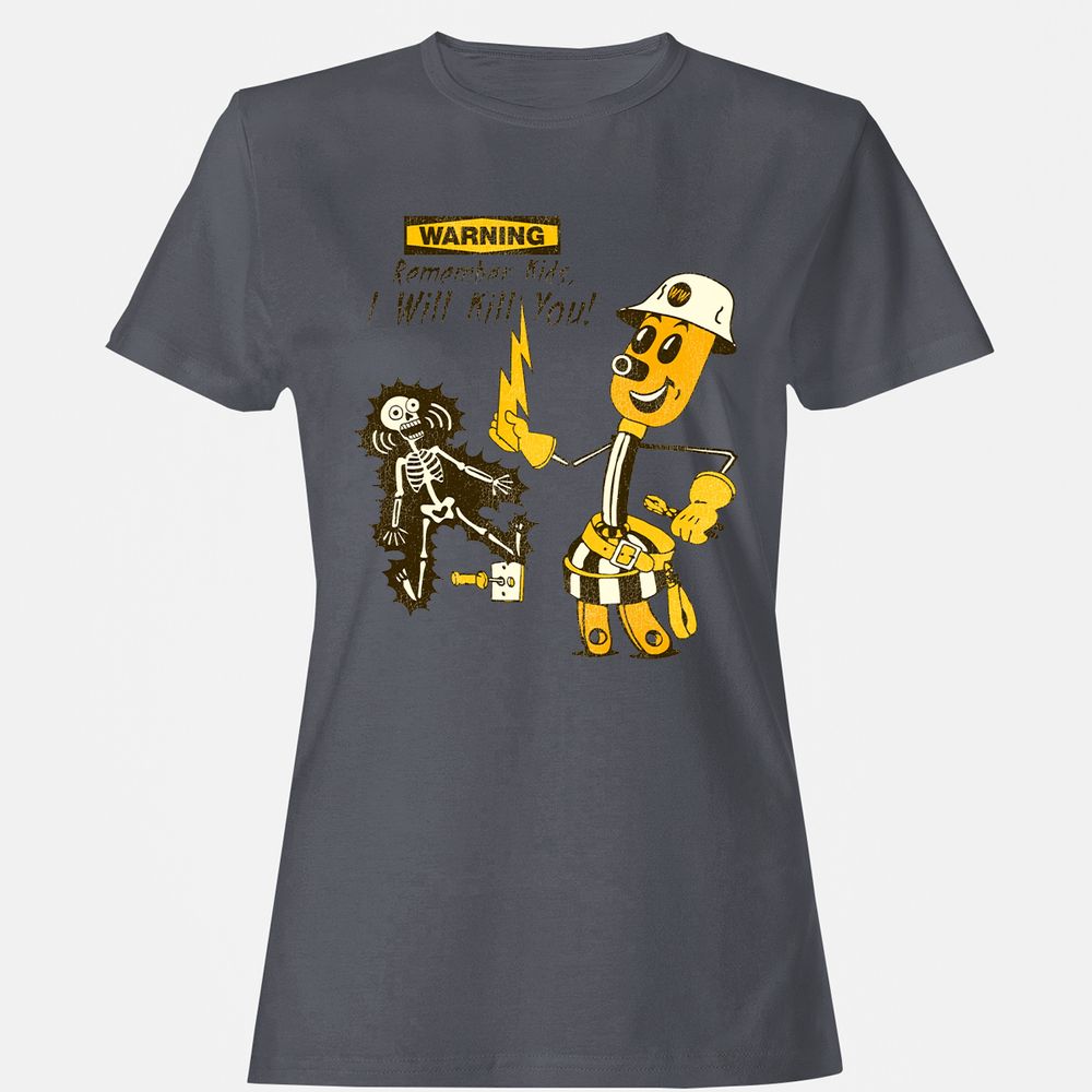 Women's T-Shirt - 1YKHXSP2 - Dark Heather - 5