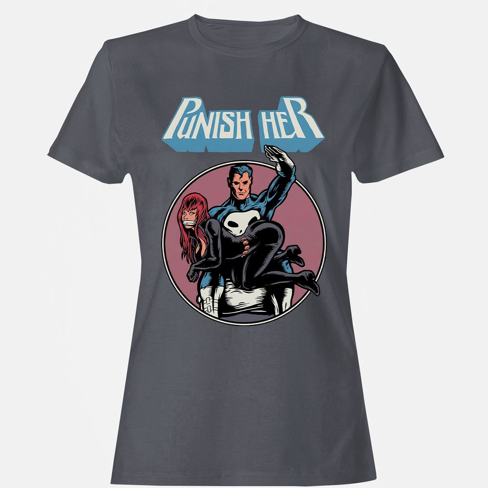 Women's T-Shirt - R41KSNJQ - Dark Heather - 5