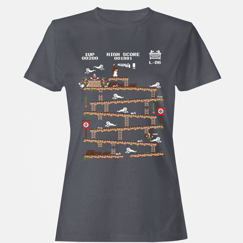 Women's T-Shirt - C2ZMHMT7 - Dark Heather - 5