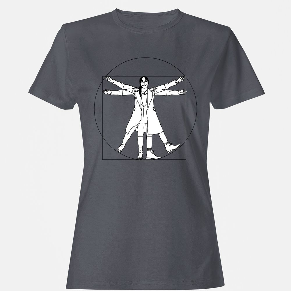 Vitruvian Philomena Cunk - Cunk on Earth - Dark Heather - 5