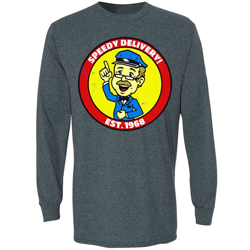 Long Sleeve T-Shirt - 7KGQ3SVL - Dark Heather - 5