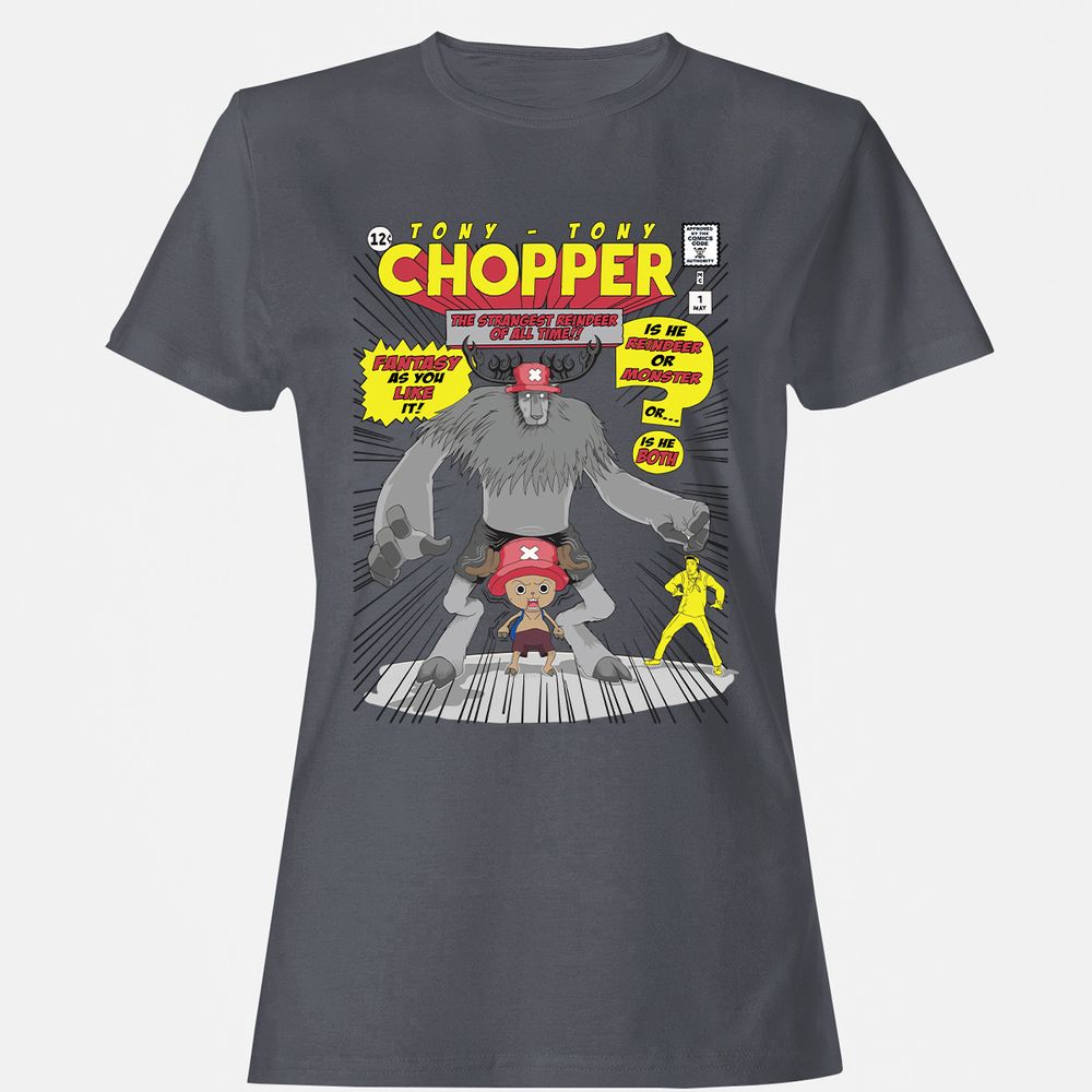 Women's T-Shirt - PYYVY34J - Dark Heather - 5