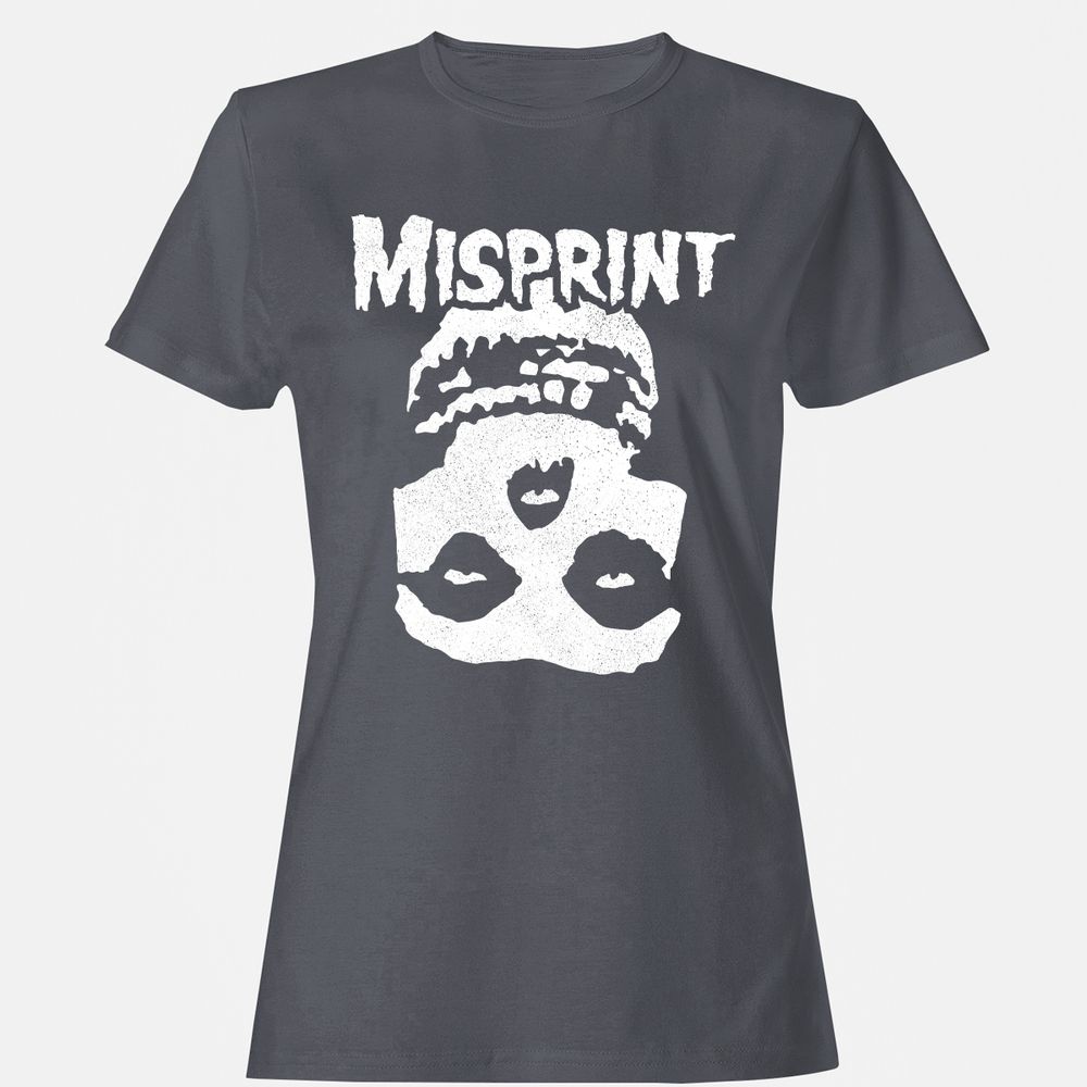 Women's T-Shirt - 3DR2QZ7Y - Dark Heather - 5