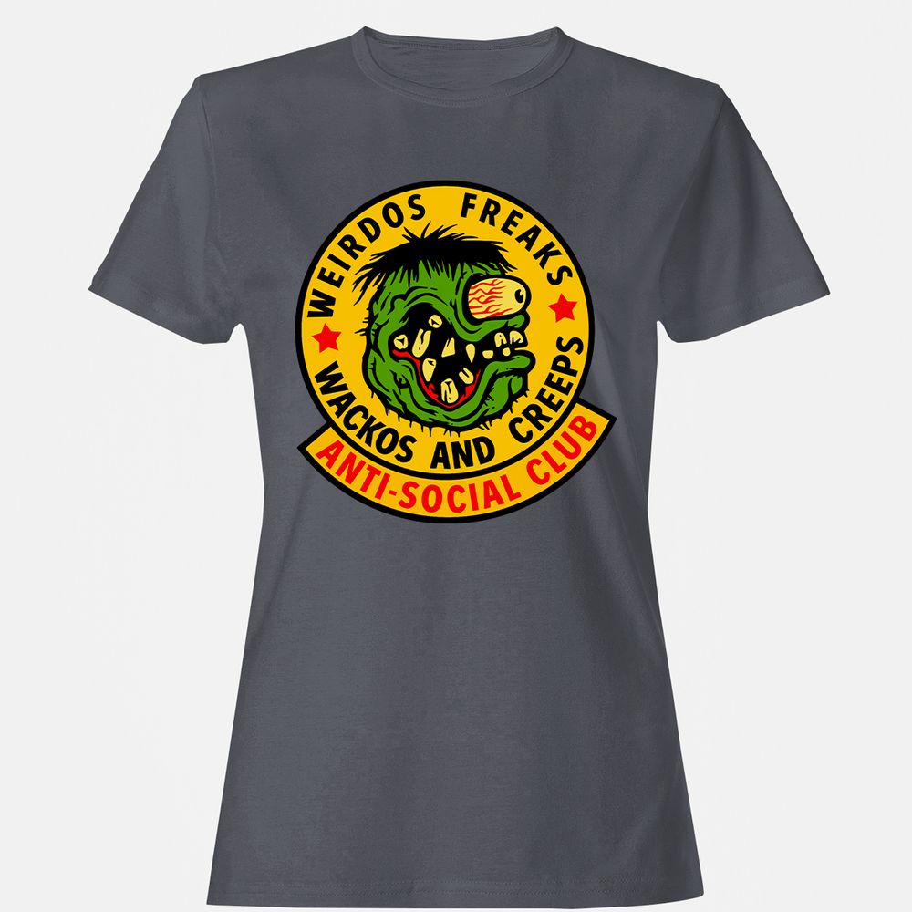 Women's T-Shirt - N8KFRK3Y - Dark Heather - 5
