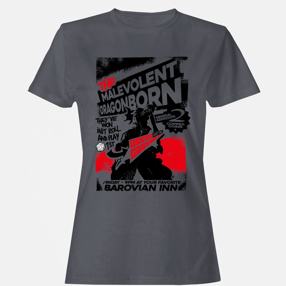 Women's T-Shirt - GBNY8BFQ - Dark Heather - 5