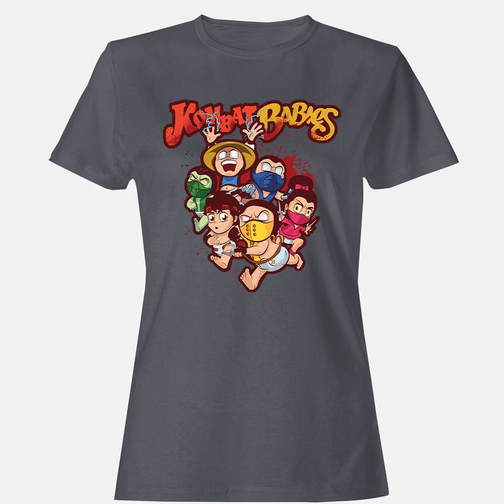 Women's T-Shirt - VMQ1F2GJ - Dark Heather - 5