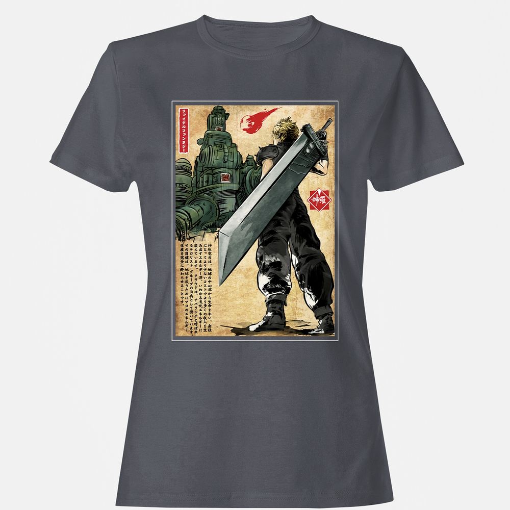 Women's T-Shirt - G7PZZUL3 - Dark Heather - 5