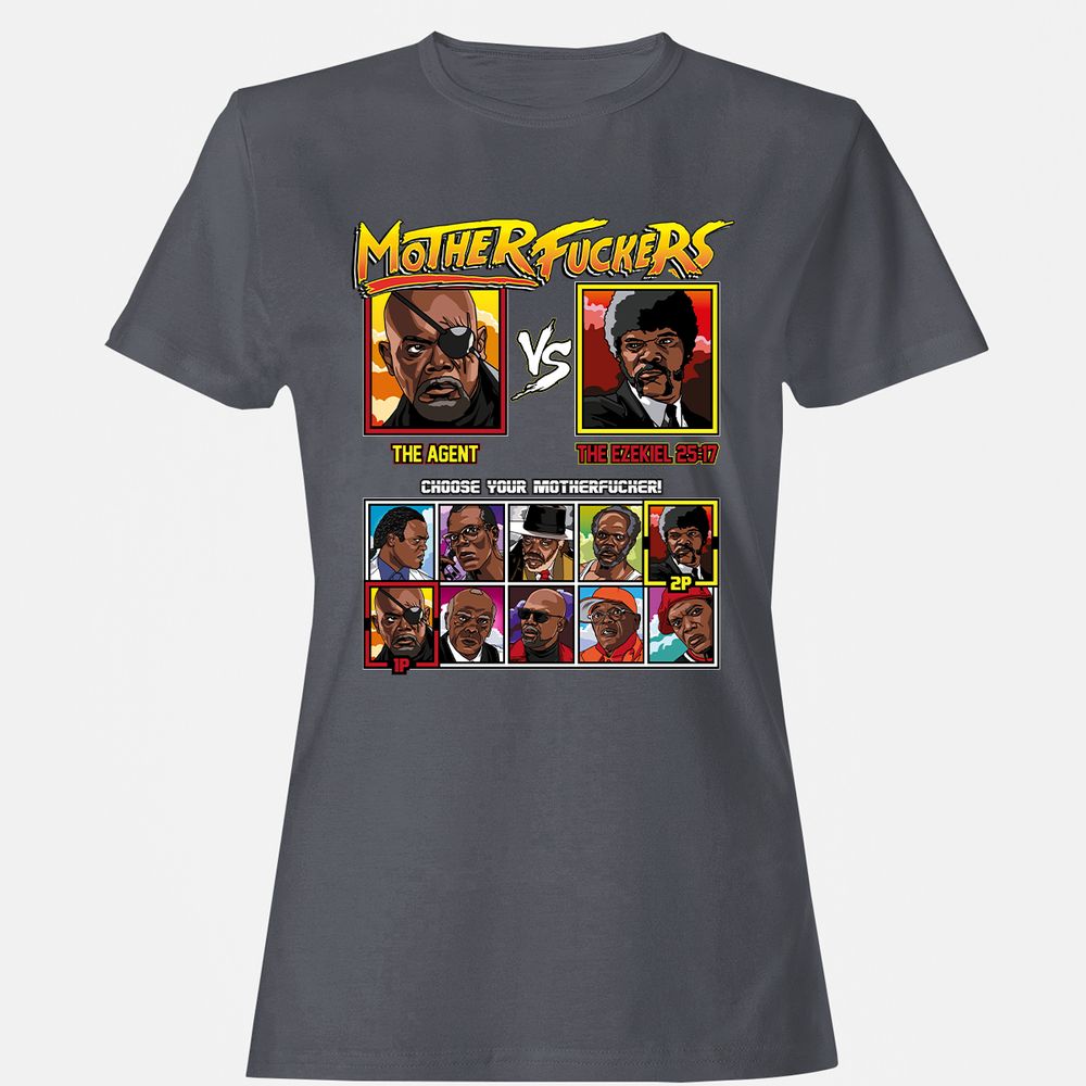 Women's T-Shirt - 5ZS42QG2 - Dark Heather - 5