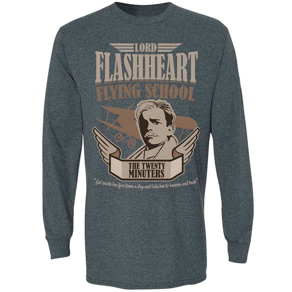 Long Sleeve T-Shirt - 5MQZJCTF - Dark Heather - 5