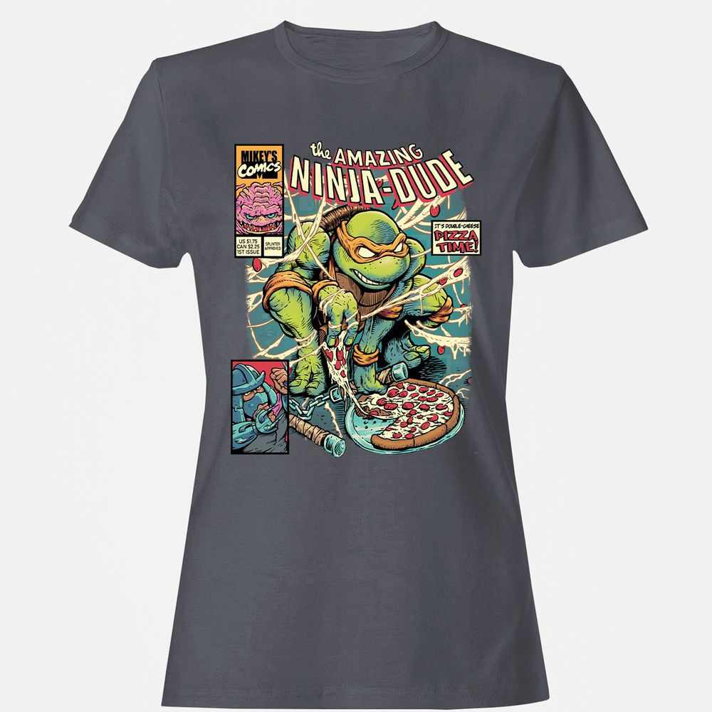 Women's T-Shirt - CWXEHK95 - Dark Heather - 5