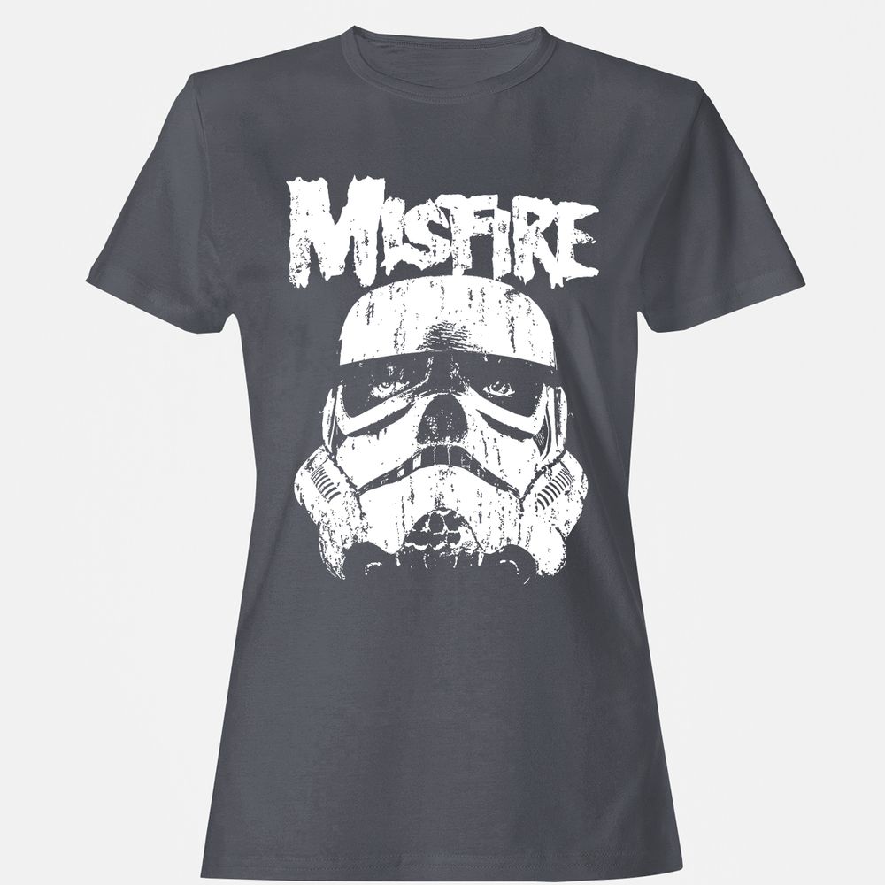 Women's T-Shirt - 42YNS139 - Dark Heather - 5