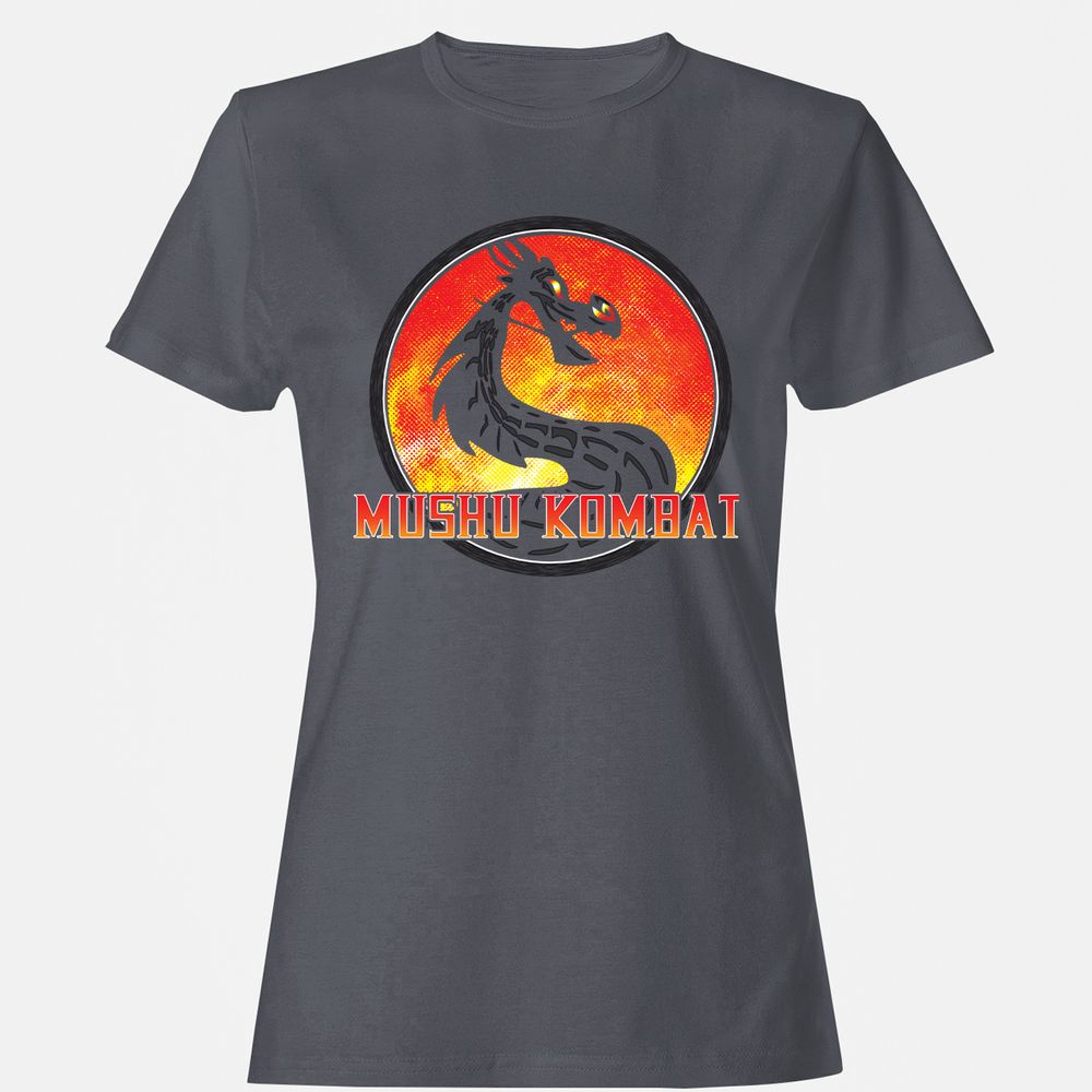 Women's T-Shirt - CGHE9KLP - Dark Heather - 5