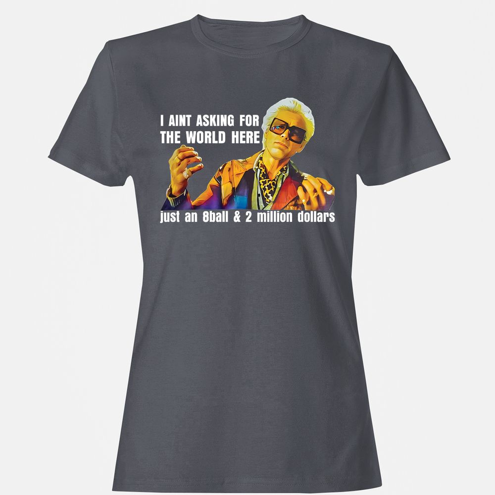 Women's T-Shirt - RLLKBVX3 - Dark Heather - 5
