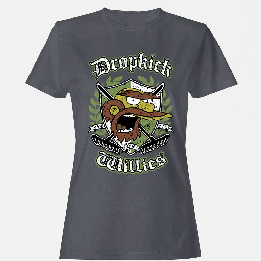 Women's T-Shirt - JQ9ZSDL5 - Dark Heather - 5