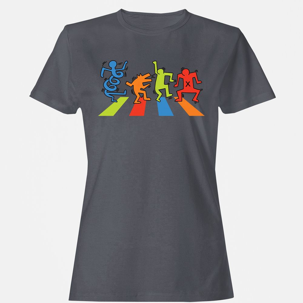 Women's T-Shirt - MPP9NQMQ - Dark Heather - 5