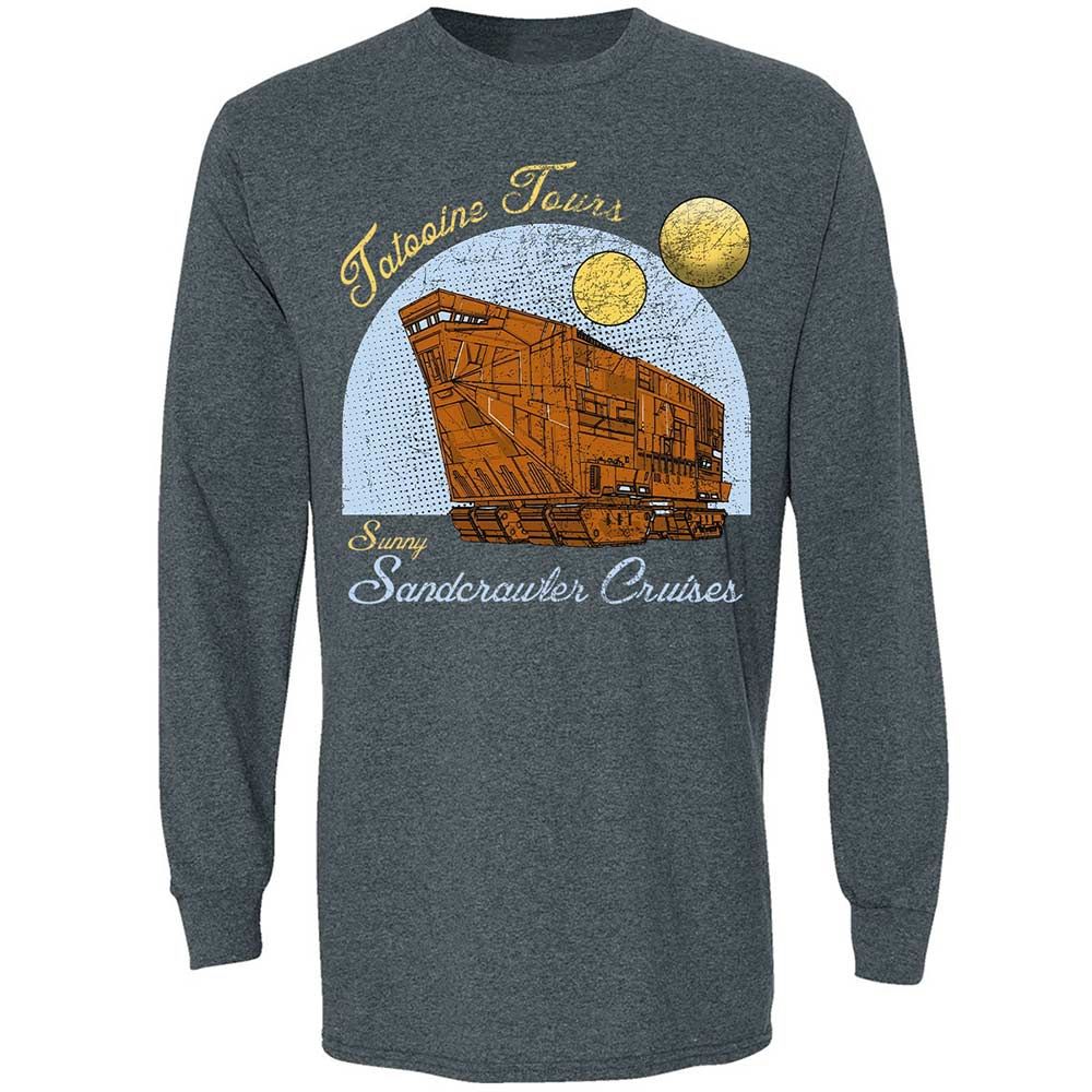 Long Sleeve T-Shirt - EV6GMM21 - Dark Heather - 5