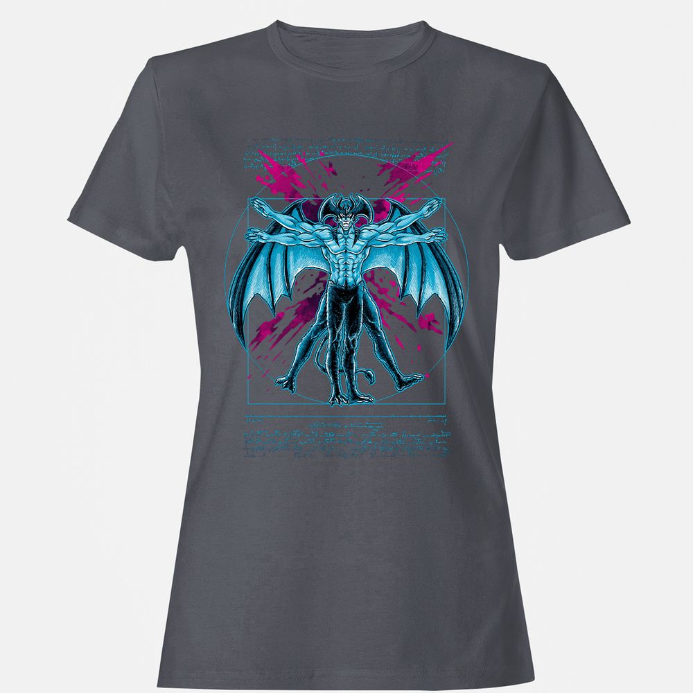 Women's T-Shirt - U9L3NECX - Dark Heather - 5