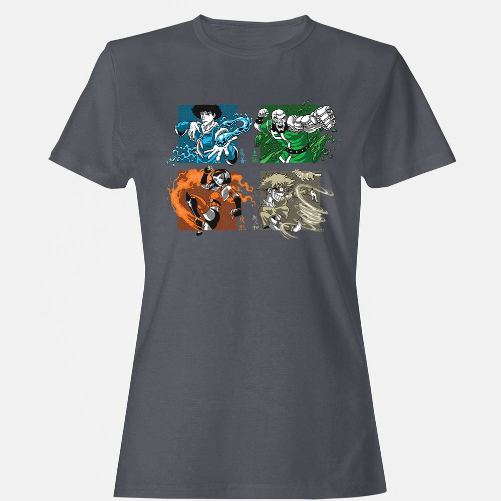 Women's T-Shirt - ZCFBQXRC - Dark Heather - 5