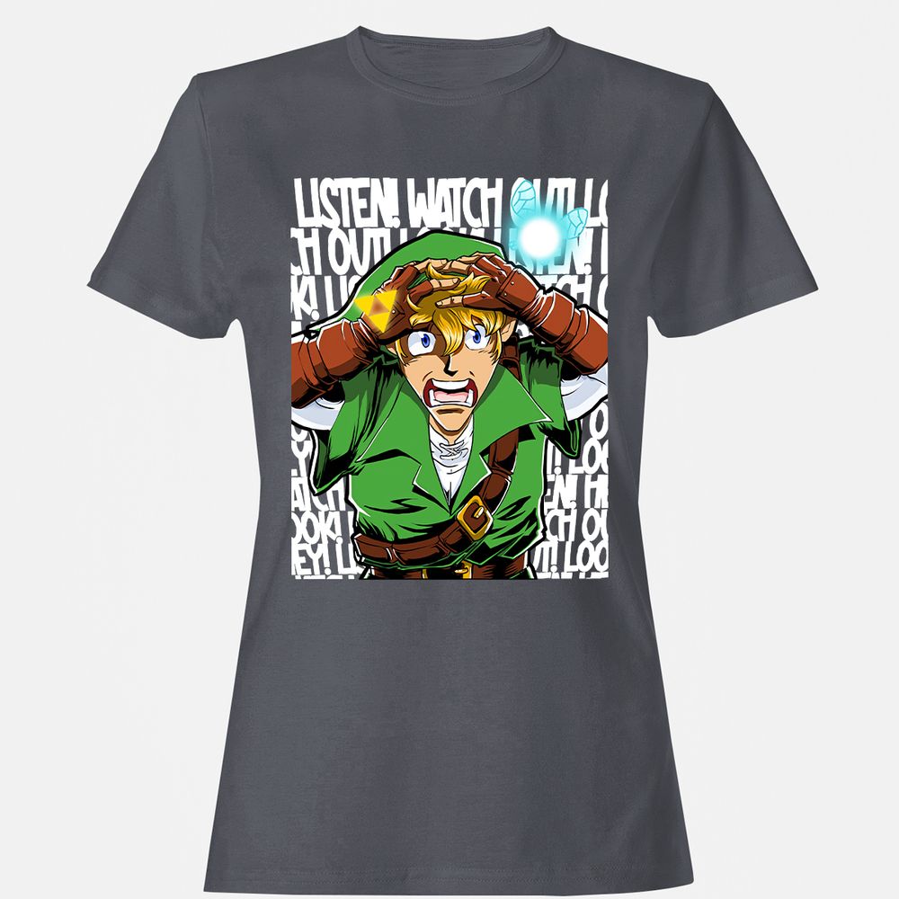 Women's T-Shirt - M64DG8KJ - Dark Heather - 5