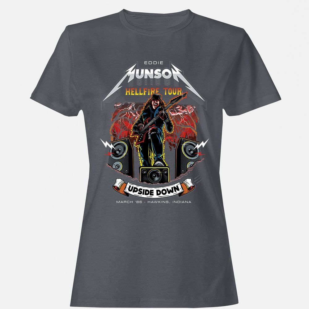 Women's T-Shirt - 8F49U4CM - Dark Heather - 5