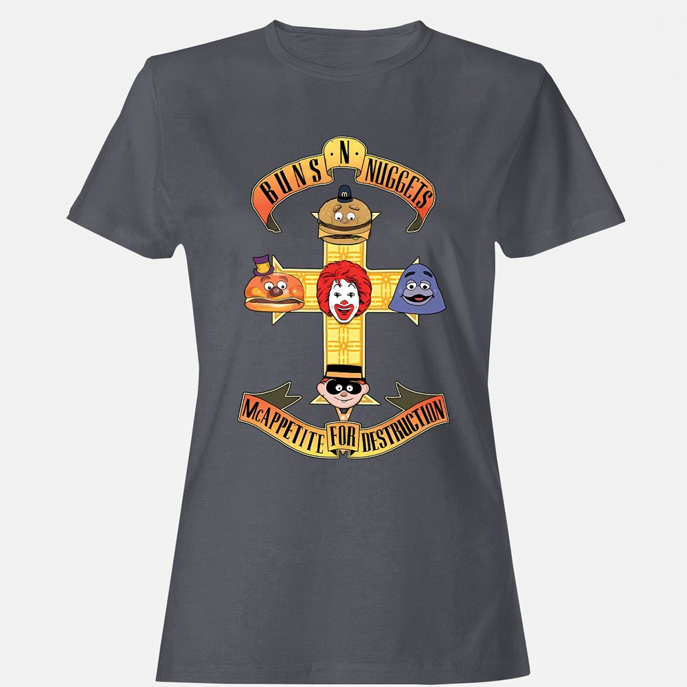 Women's T-Shirt - NHEDZLFH - Dark Heather - 5