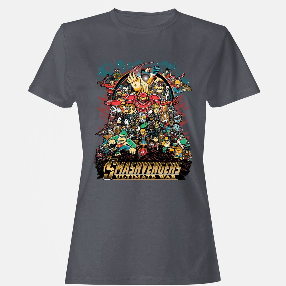 Women's T-Shirt - 61ZAX5TN - Dark Heather - 5