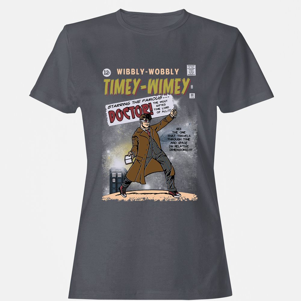 Women's T-Shirt - CE7KT7PV - Dark Heather - 5