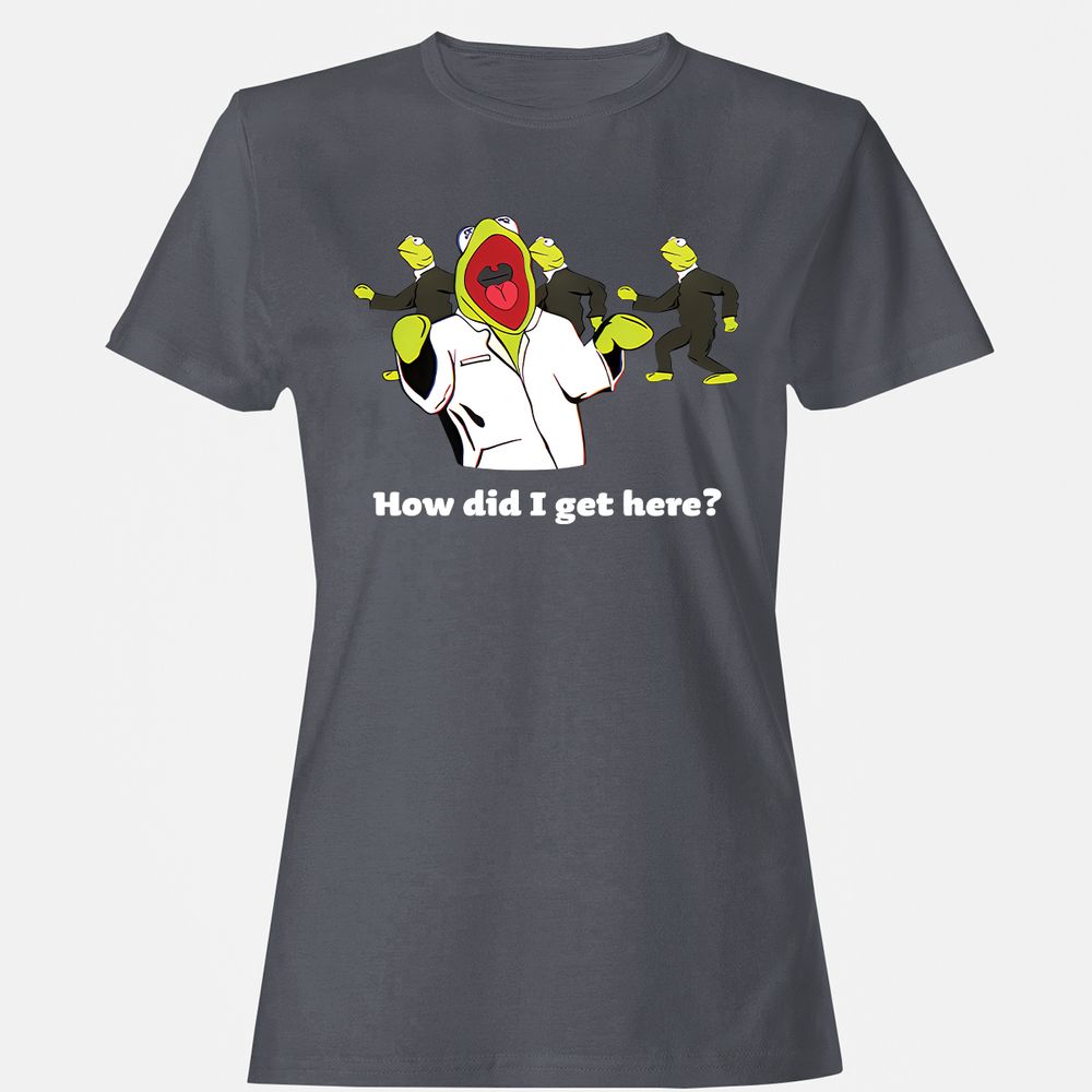 Women's T-Shirt - QVDGB92W - Dark Heather - 5