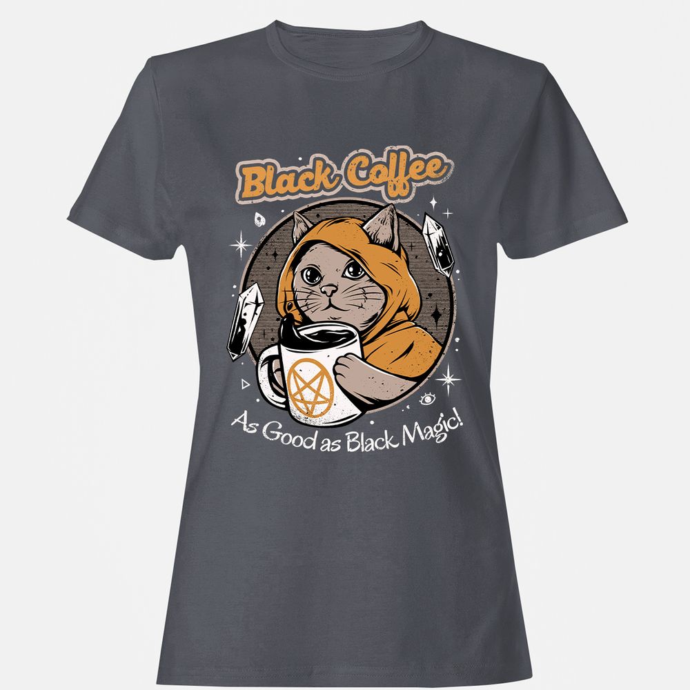 Women's T-Shirt - 8DYX6GUJ - Dark Heather - 5