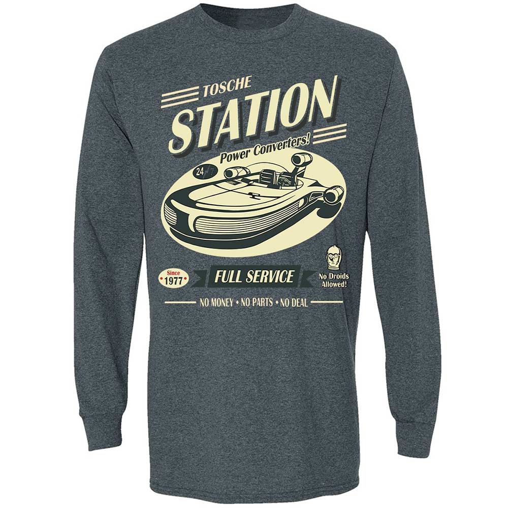 Long Sleeve T-Shirt - FSBM8Q1P - Dark Heather - 5