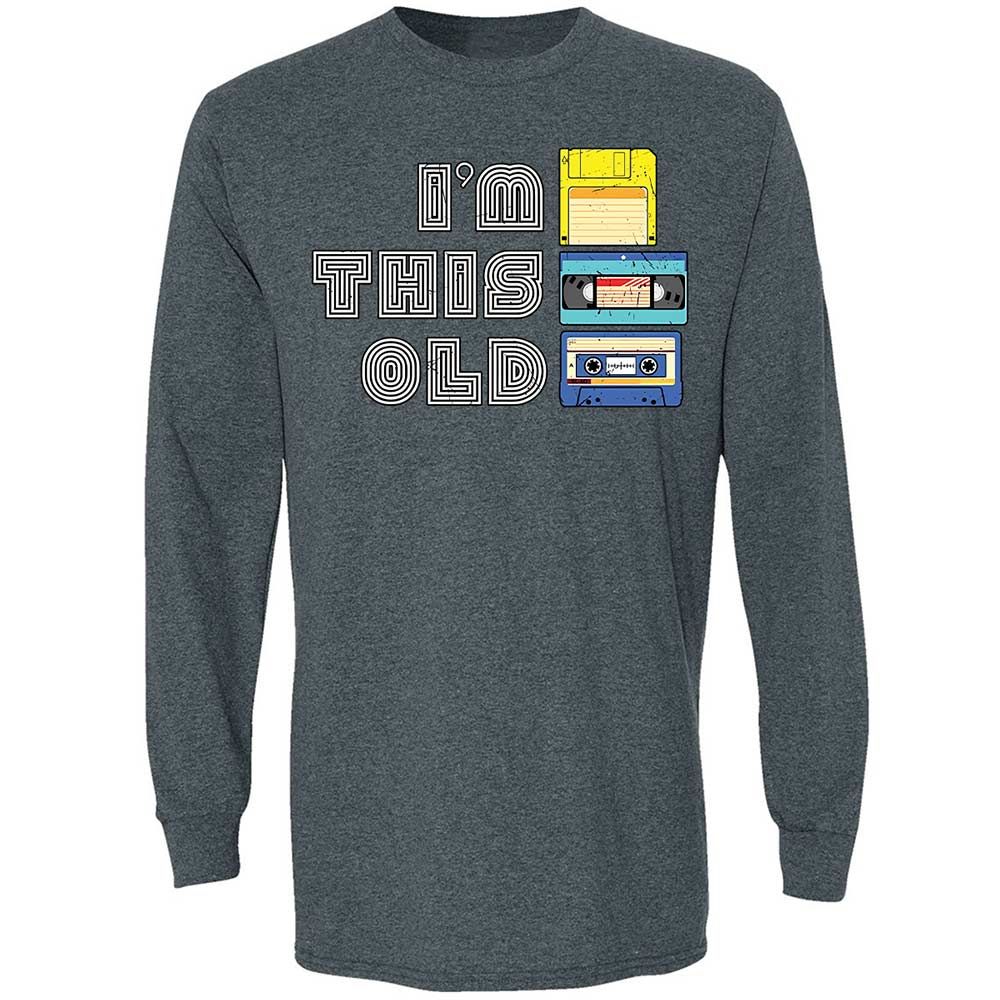 Long Sleeve T-Shirt - Black - Dark Heather - 5