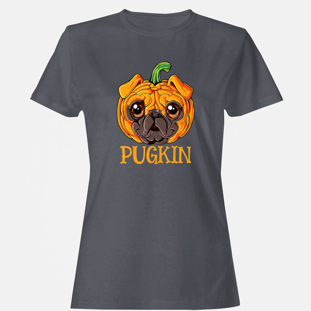 Women's T-Shirt - 4ZWB11SK - Dark Heather - 5