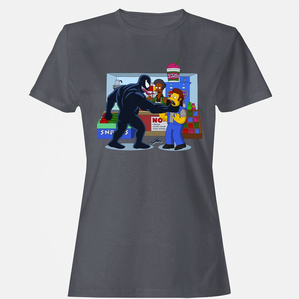 Women's T-Shirt - NSU4ERHZ - Dark Heather - 5