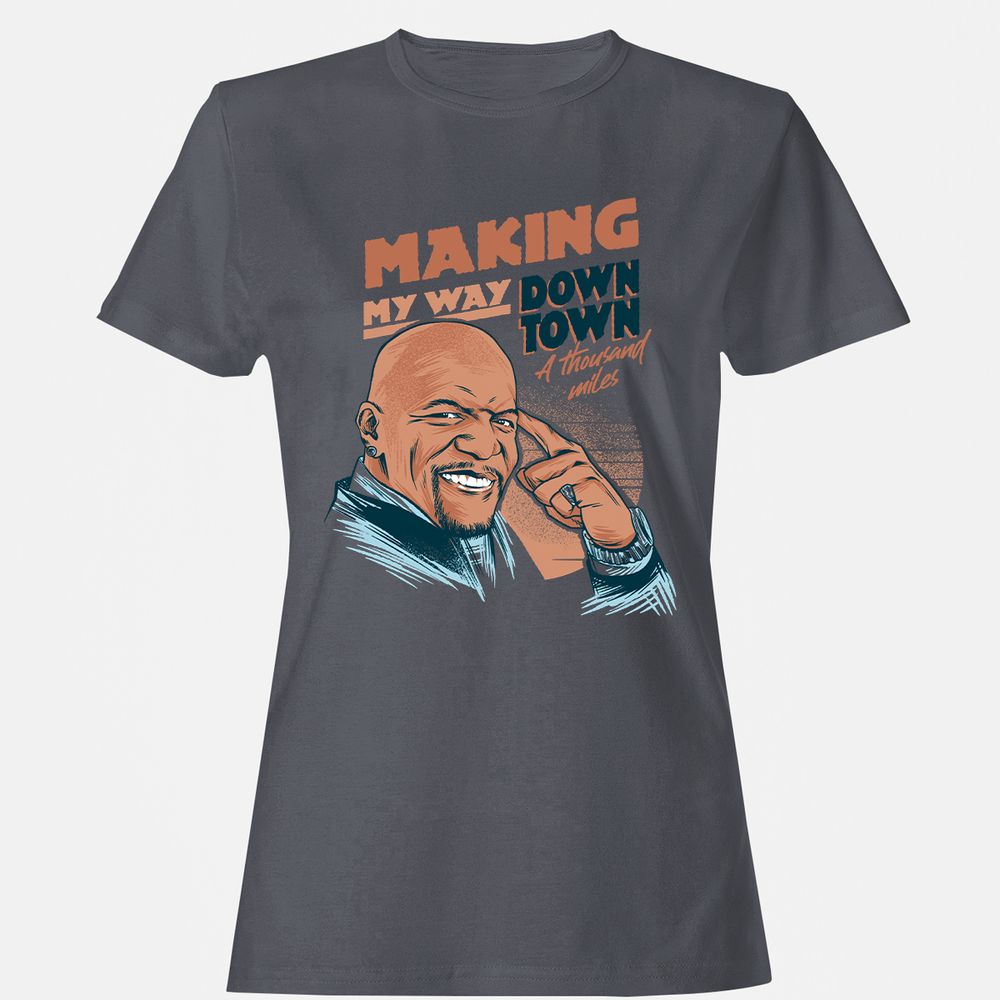 Women's T-Shirt - FM85PE2B - Dark Heather - 5