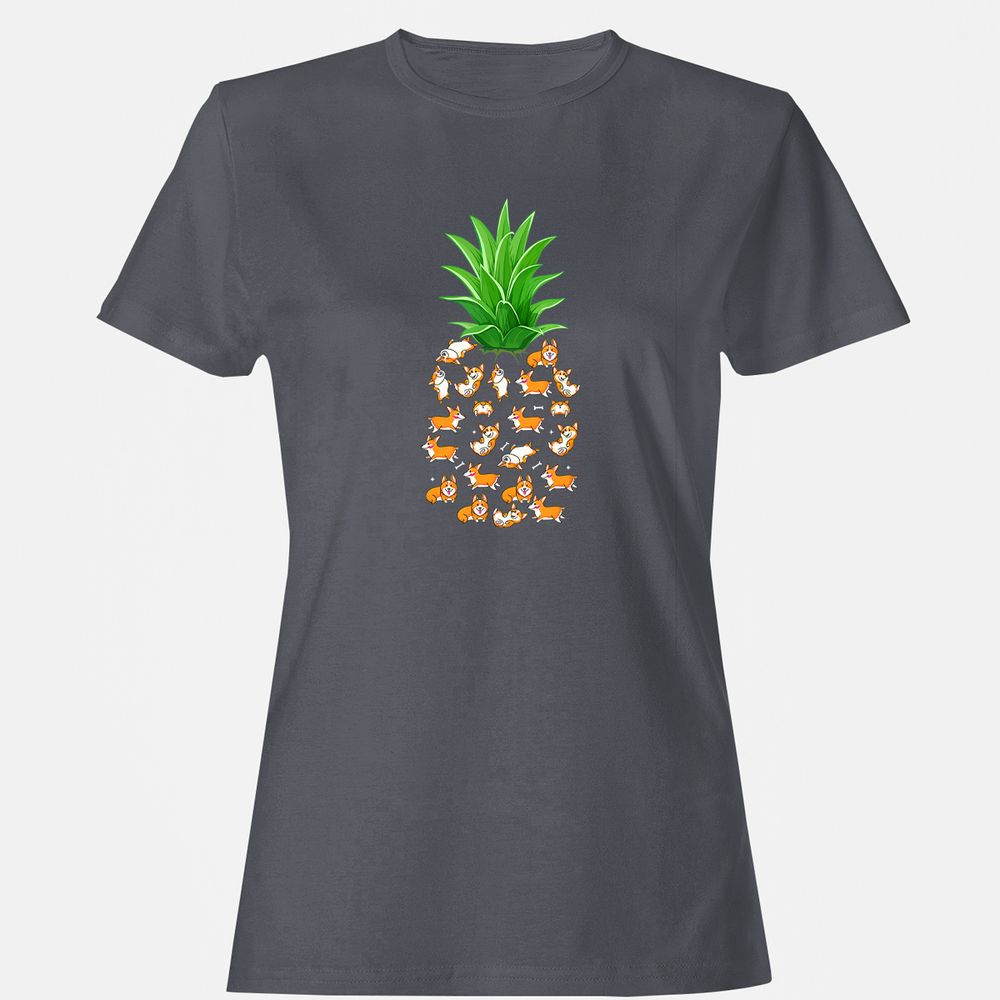 Women's T-Shirt - XZ9GGWJ7 - Dark Heather - 5