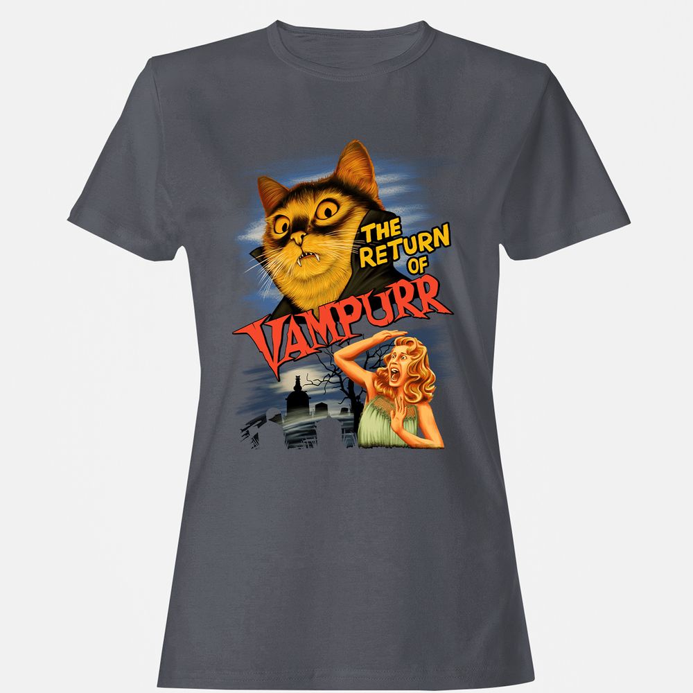 Women's T-Shirt - ZEKHCJ5E - Dark Heather - 5