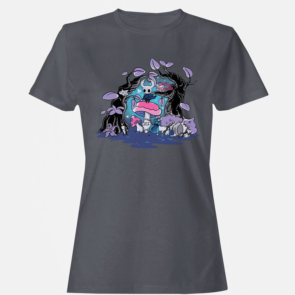 Women's T-Shirt - 8ZT4CLDL - Dark Heather - 5