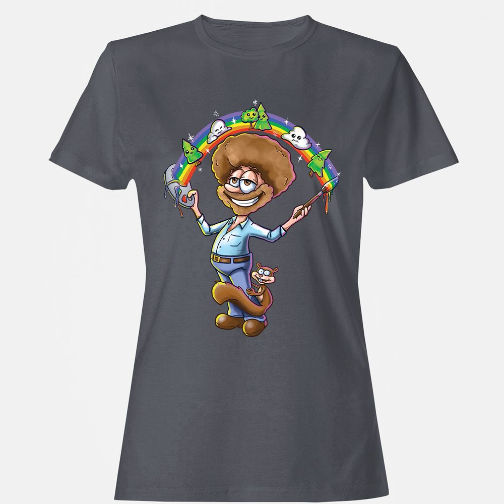 Women's T-Shirt - Z5VYS4F8 - Dark Heather - 5
