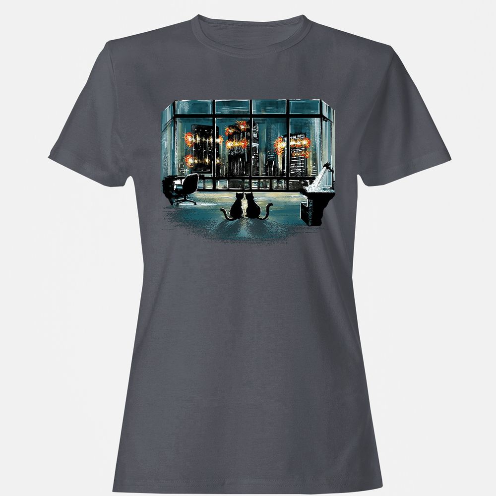 Women's T-Shirt - G2ZS3R69 - Dark Heather - 5