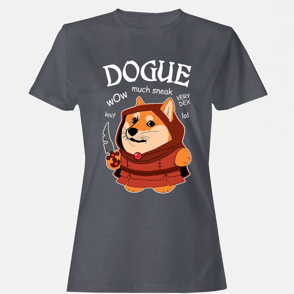 Women's T-Shirt - ZKR4MNR3 - Dark Heather - 5