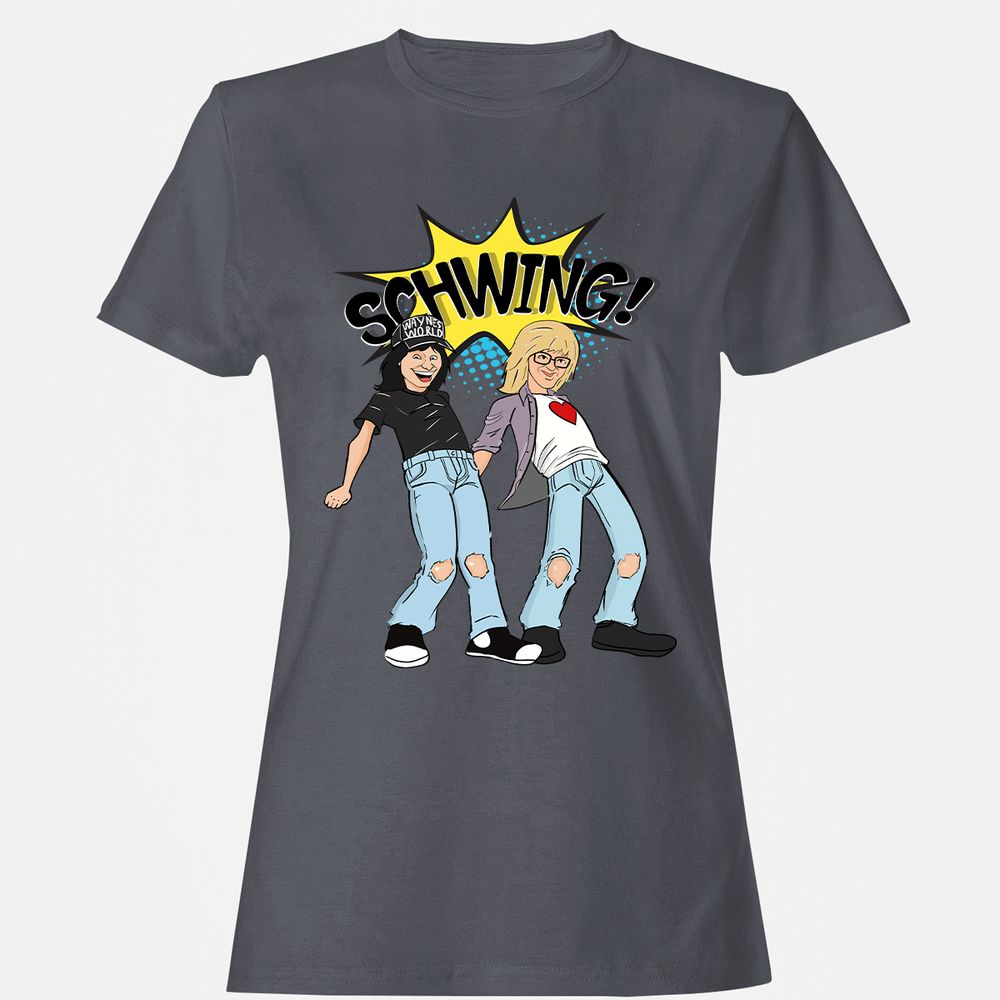 Women's T-Shirt - LU7JW7ST - Dark Heather - 5