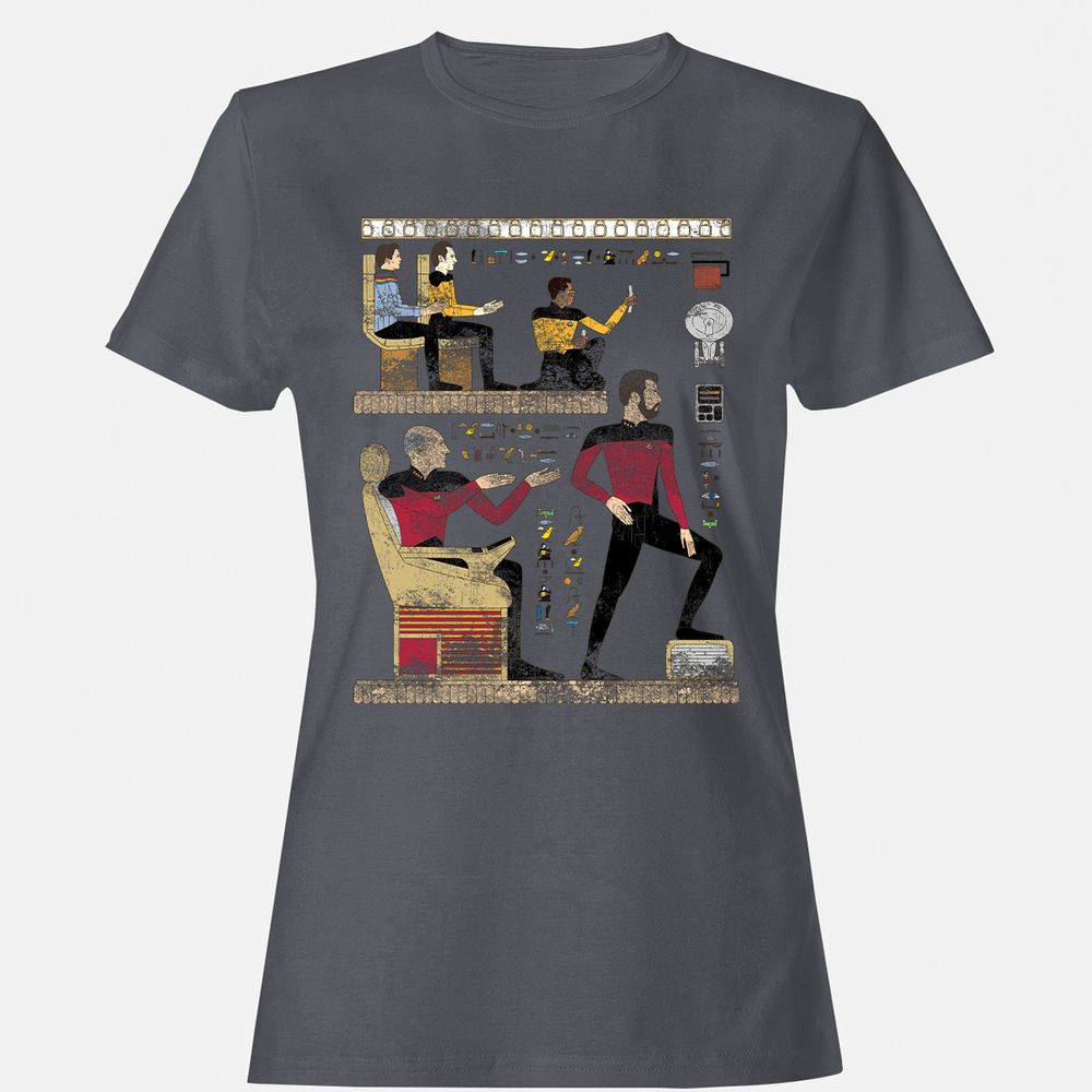 Women's T-Shirt - TZJ6H45T - Dark Heather - 5