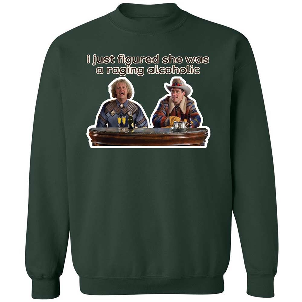 Classic Unisex Sweatshirt - 8E714JB8 - Forest Green - 5